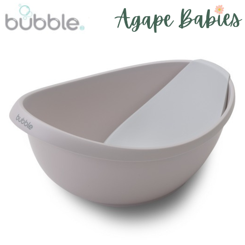 Bubble Baby Bath with Bath Seat - Taupe