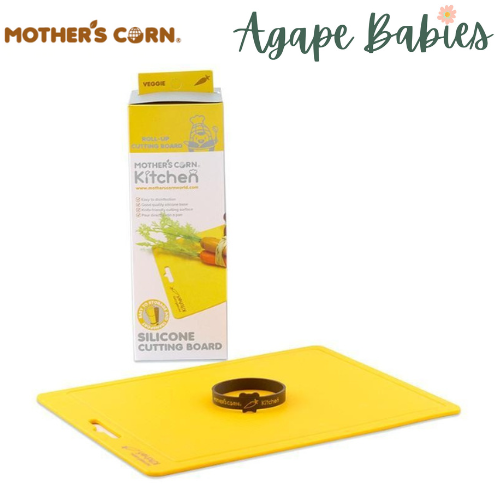 Mother's Corn Silicone Cutting Board Yellow