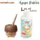 Mother's Corn Woody Bubble Blower with 200ml Lots of Bubbles Solution