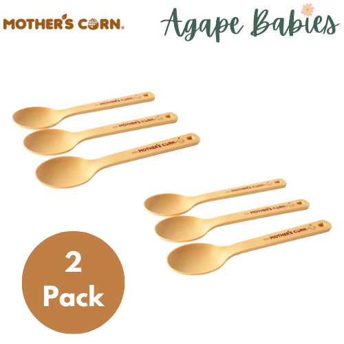 [2-Pack] Mother's Corn Cutie Spoon Set