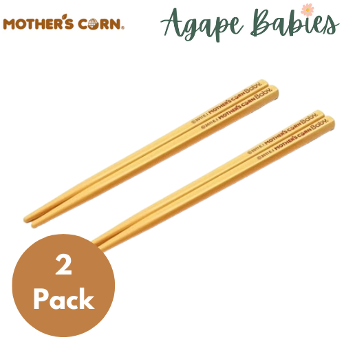 [2-Pack] Mother's Corn Kids Chopsticks - S