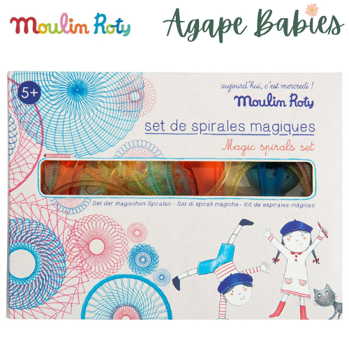 Moulin Roty Aujourd'hui C'est Mercredi Magic Spirals Set