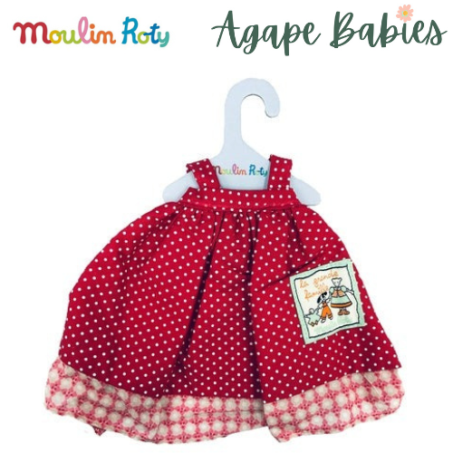 Moulin Roty La Grande Famille Nini Red Dress