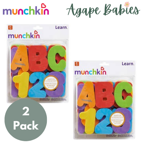 Munchkin Bath Letters and Numbers (Pack Of 2)