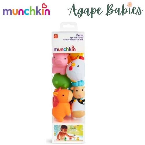 Munchkin Farm Bath Squirts - 8pc