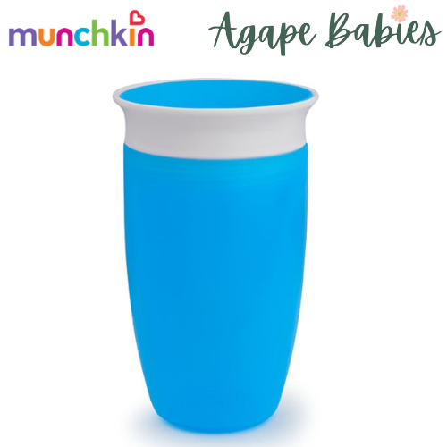 Munchkin Miracle® 360° Trainer Cup - 10oz with Lid (Blue)