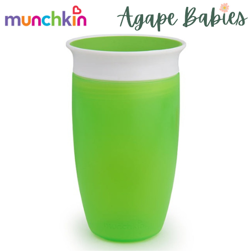 Munchkin Miracle® 360° Trainer Cup - 10oz with Lid (Green)