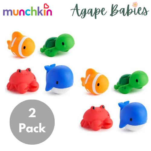 Munchkin Ocean Squirts 4Pk (Pack Of 2)