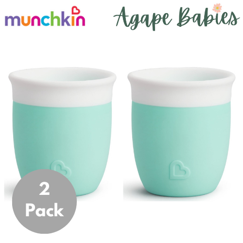 [2-Pack] Munchkin C’est Silicone! ™ Open Training Cup