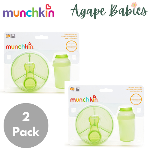 [Bundle Of 2] Munchkin Formula Dispenser Combo Pack (Green)