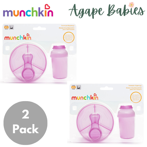 [Bundle Of 2] Munchkin Formula Dispenser Combo Pack (Pink)