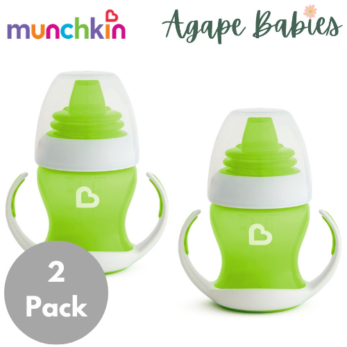 [Bundle Of 2] Munchkin Gentle Transition Cup (Green)