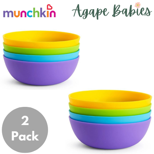 [Bundle Of 2] Munchkin Multi Bowls (Pack of 4)