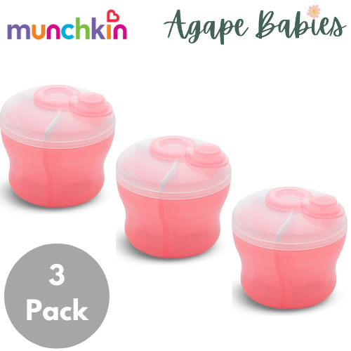 [Bundle Of 3] Munchkin Formula Dispenser (Pink)