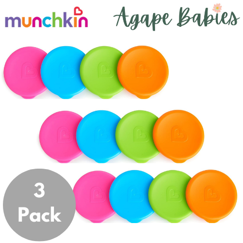 [Bundle Of 3] Munchkin Miracle Cup Lids - 4pk