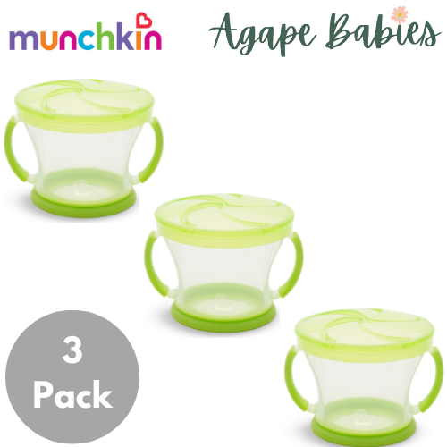 [Bundle Of 3] Munchkin Snack Catcher® -Green