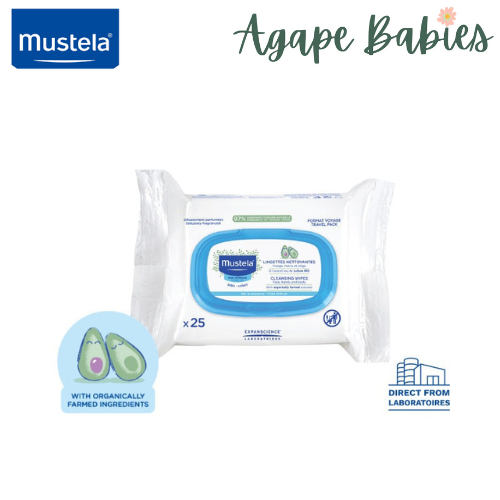 Mustela Facial Cleansing Cloths 25pcs Exp: 01/23