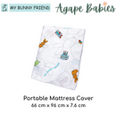 My Bunny Friend Portable Mattress Cover (Bunny Party)