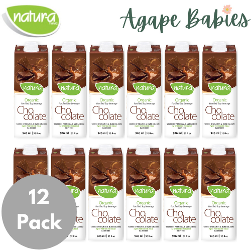 Natur-a Enriched Soy Beverage - Chocolate (Organic) 946 ml ( Bundle Of 12 Packs ) Exp: 03/25