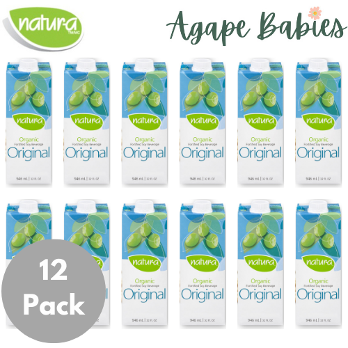 Natur-a Enriched Soy Beverage - Original (Organic) 946 ml ( Bundle Of 12 Packs ) Exp: 03/25