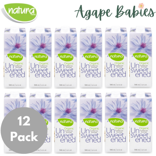 Natur-a Enriched Soy Beverage - Unsweetened (Organic) 946 ml ( Bundle Of 12 Packs ) Exp: 02/25