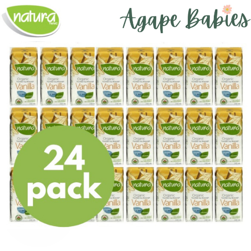 Natur-a Enriched Soy Beverage - Vanilla (Organic) 200ml(Pack of 3 x 8 Rolls) Exp: 05/25