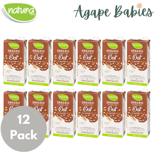 Natur-A Oat Beverage- Chocolate, 946 Ml ( Bundle Of 12 Packs ) Exp: 02/25