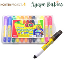 Noriterboard Crayon for Whiteboard - 12 colors