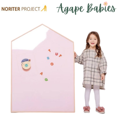 Noriterboard Magnetic Board One Tone in Natural Wood (Medium / Large - Pink + Free Gifts