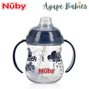Nuby Tritan Combo 360 - 9oz/270ml Cup With Handle - Dark Blue