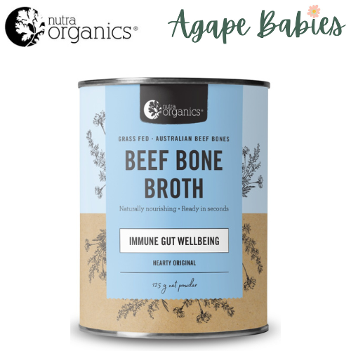 Nutra Organics Beef Bone Broth – Hearty Original 125g