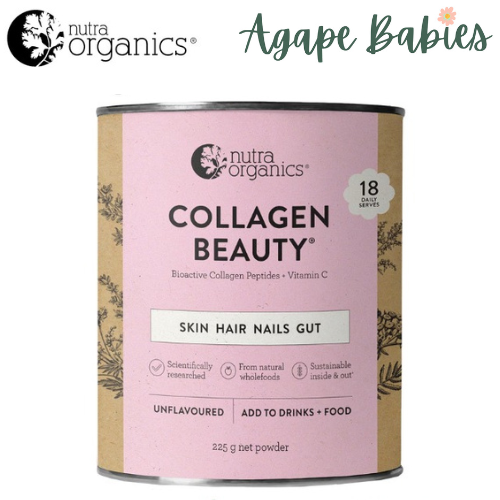 Nutra Organics Collagen Beauty with Verisol + C -225g