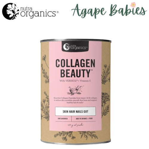 Nutra Organics Collagen Beauty with Verisol + C 450g