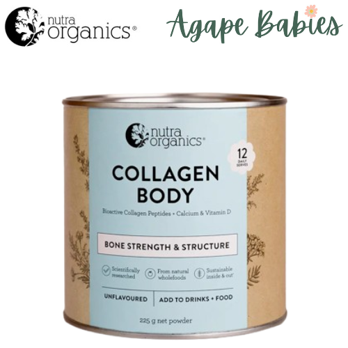 Nutra Organics Collagen Body with Fortibone 225g