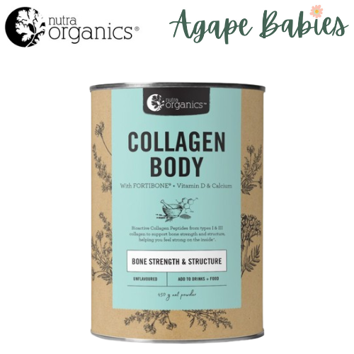 Nutra Organics Collagen Body with Fortibone 450g