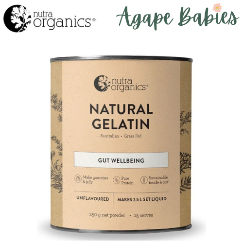 Nutra Organics Natural Gelatin 250g