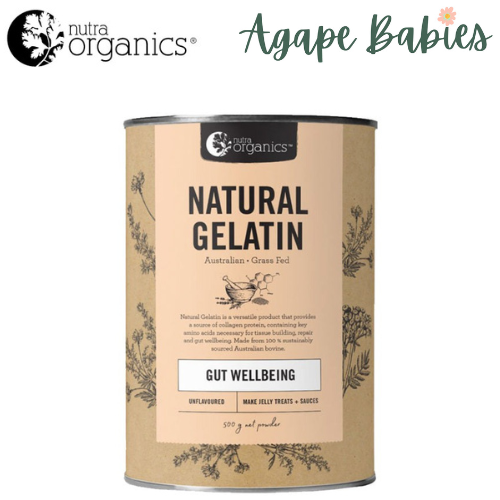 Nutra Organics Natural Gelatin 500g