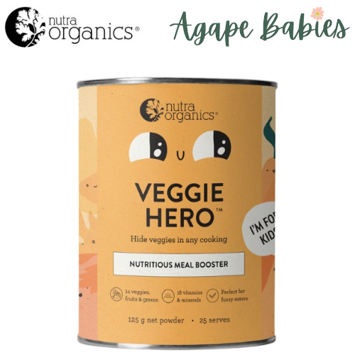 Nutra Organics Veggie Hero - 125g