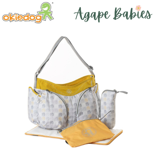 Okiedog Mondo Diaper Bag Dot Dot Dot