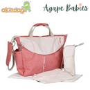 Okiedog Sumo Diaper Bag Urban Coral Melange