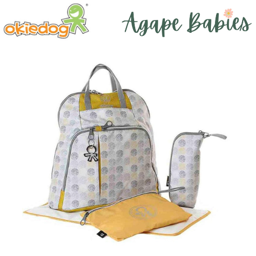 Okiedog Trek Diaper Bag Dot Dot Dot