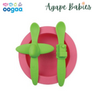 Oogaa Silicone Mealtime Set - 3 Colors!