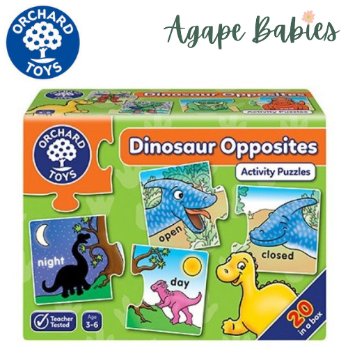 Orchard Toys - Dinosaur Opposites Jigsaw Puzzles - Age 3-6