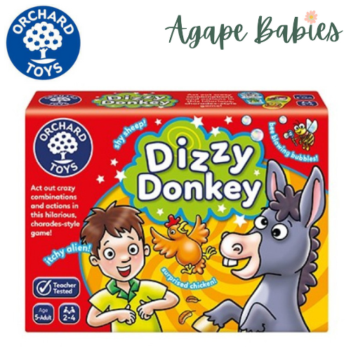 Orchard Toys - Dizzy Donkey Game - Age 5-Adult