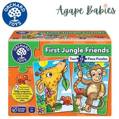 Orchard Toys - First Jungle Friends Jigsaw Puzzles - Age 2+