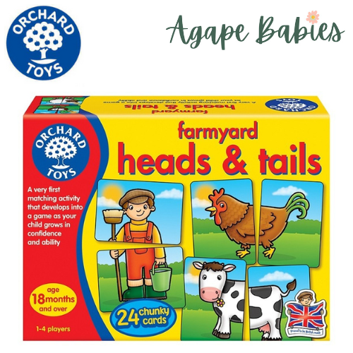 Orchard Toys Game - Farmyard Heads and Tails