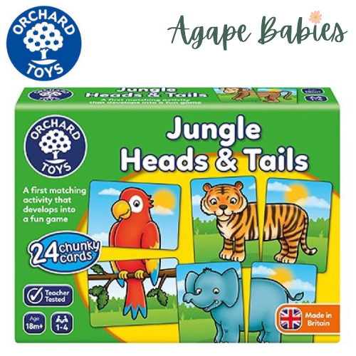 Orchard Toys Game - Jungle Heads & Tails Game