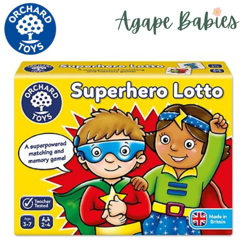 Orchard Toys Game - Superhero Lotto