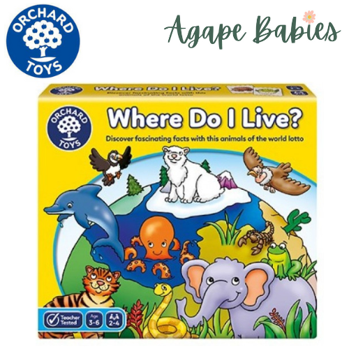 Orchard Toys Game - Where do I Live?