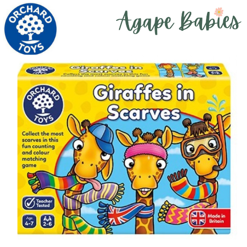 Orchard Toys Games - Giraffes in Scarves